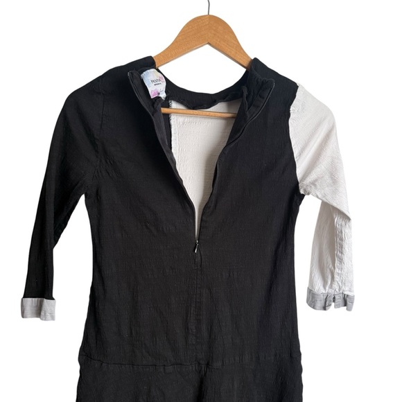 Hadas by Kidichic Girls Black White Knee Length Fancy 3/4 Sleeve Dress Size 18 - Picture 10 of 12